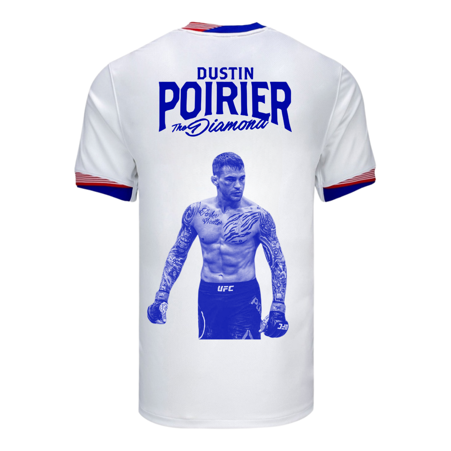 Dustin the diamond Poirier jersey x USA
